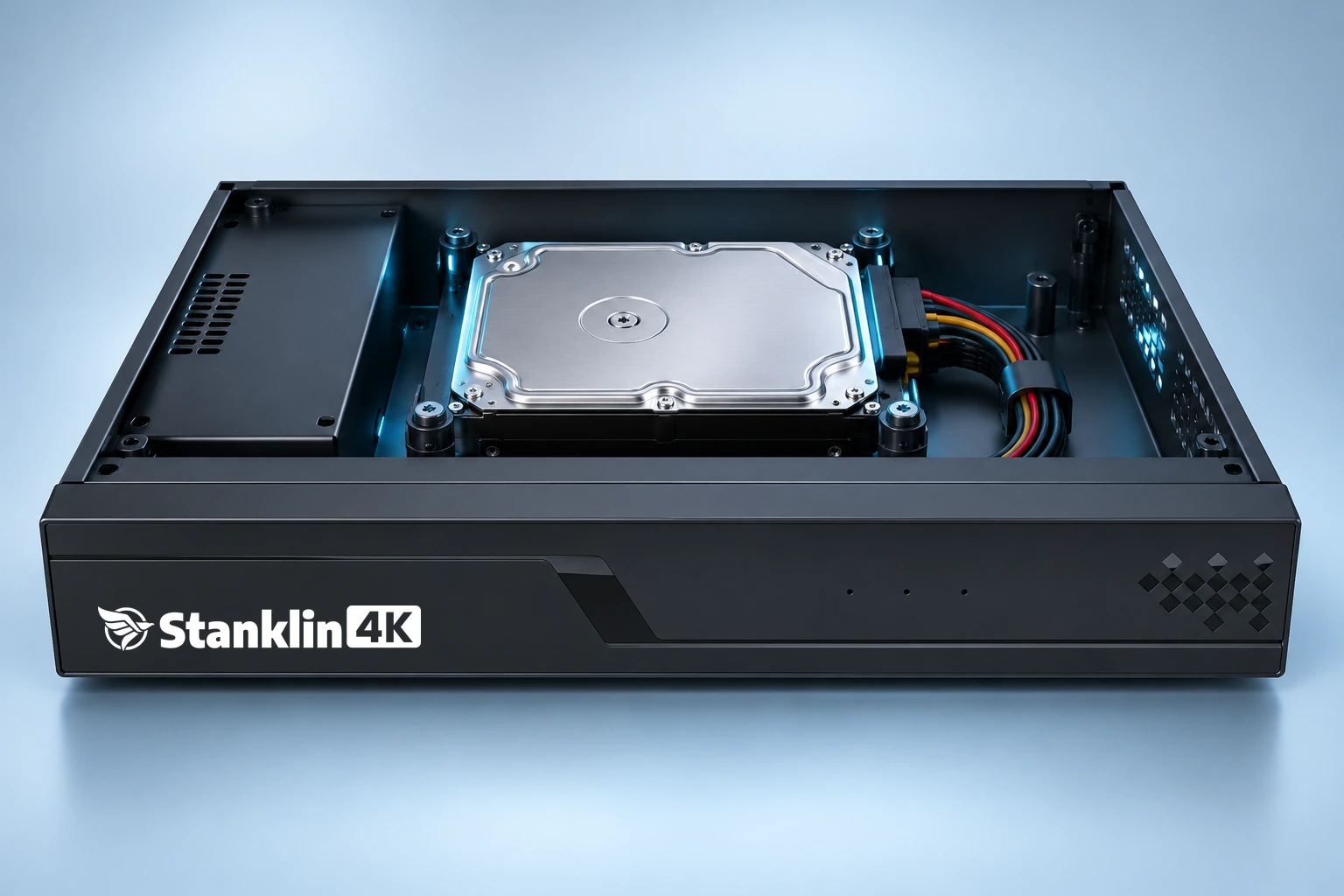 Stanklin NVR with 1 internal hard disk, each supporting up to 14 TB