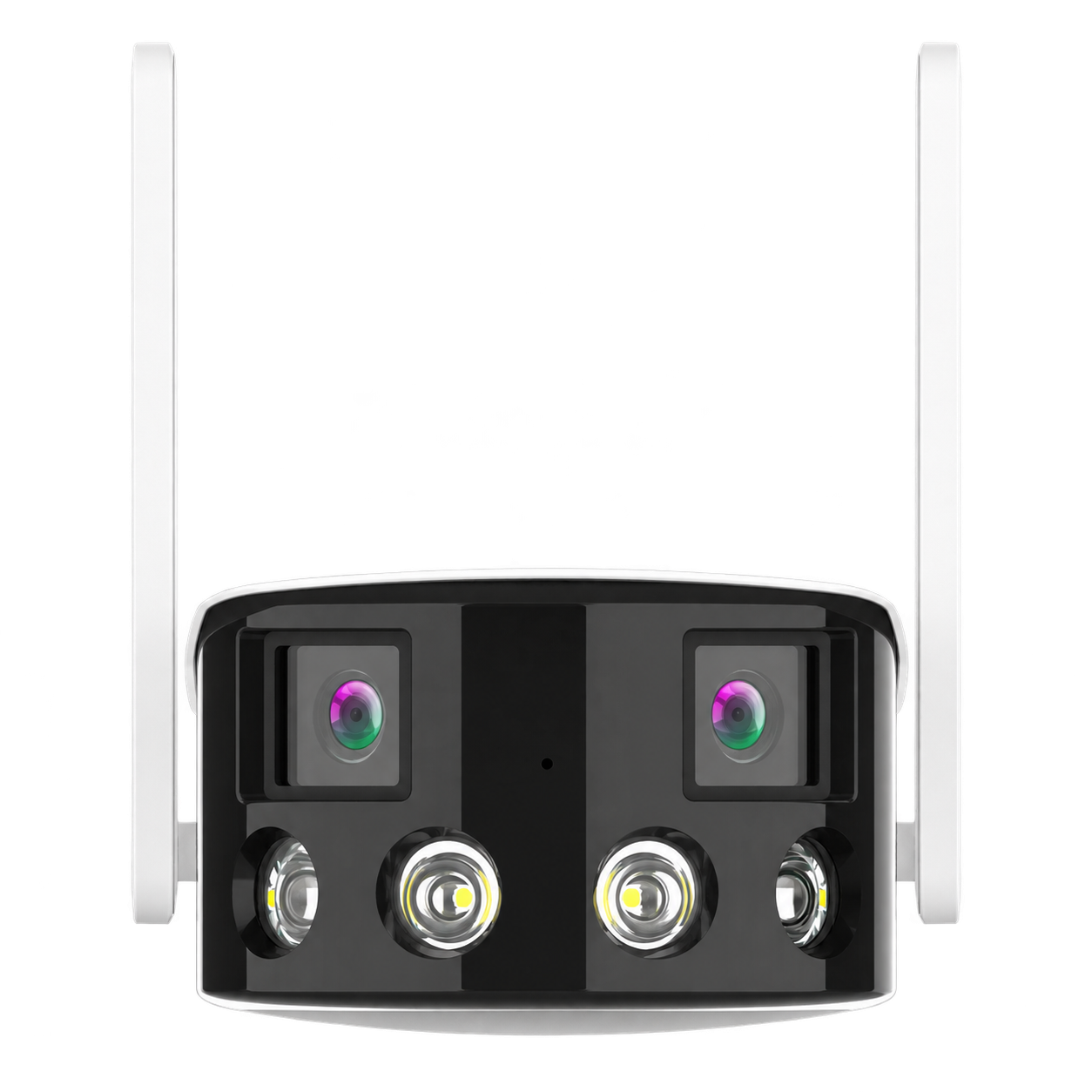 Front view of Stanklin dual-lens panoramic camera